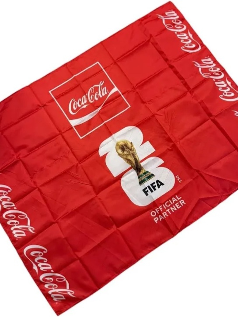 FIFA World Cup 2026 Coca Cola Promo Flag New Sealed